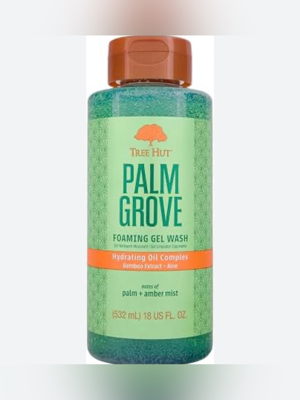 Tree Hut Palm Grove Foaming Gel Wash — Green